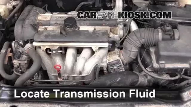 2001 Volvo V70 2.4L 5 Cyl. Liquide de transmission Vérifier le niveau de liquide